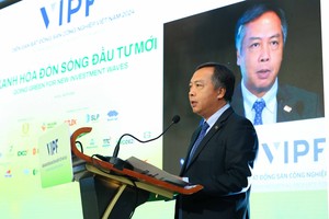 Ông Lê Trọng Minh, Tổng biên tập Báo Đầu tư (Ảnh: Lê Toàn)