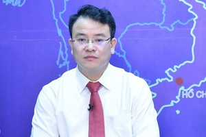 Thứ trưởng Bộ Kế hoạch và Đầu tư Trần Quốc Phương tại toạ đàm "Đường sắt tốc độ cao - Thời cơ và thách thức" chiều ngày 29/10 (Ảnh: VGP/Dương Tuấn)