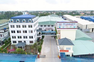 Nhà máy của Thuận Đức được đặt tại KCN Thị trấn Lương Bằng, huyện Kim Động, tỉnh Hưng Yên.