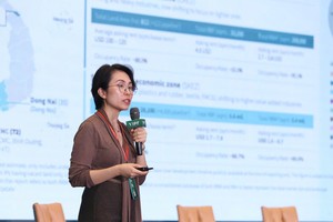 Bà Trang Lê, Tổng giám đốc kiêm Giám đốc cấp cao khối Nghiên cứu và Tư vấn, JLL Việt Nam (Ảnh: Lê Toàn)