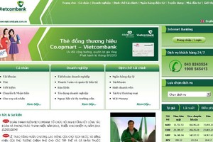 Năm 2013, Vietcombank lãi hợp nhất 5.727 tỷ đồng 