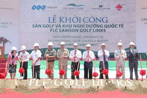 Với dự kiến đầu tư hàng trăm triệu USD vào tổ hợp dự án tại Thanh Hóa, sau khi khởi công dự án sân golf từ đầu tháng 5, FLC cho biết sẽ tiếp tục khởi công 5 dự án khác trong khu tổ hợp này trong năm 2014