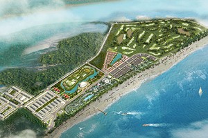 Phối cảnh sân golf và khu nghỉ dưỡng quốc tế FLC Samson Golf Links