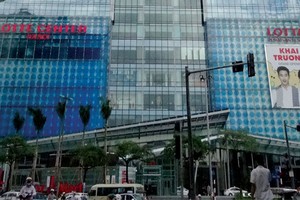 TTTM Lotte vừa khai trương, bổ sung nguồn cung  20.000 m2 mặt bằng bán lẻ - Ảnh: Hoài Nam