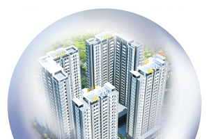 Hình phối cảnh dự án nhà ở xã hội HQC Plaza