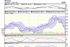 Biểu đồ kỹ thuật VN-Index. Nguồn: VCBS