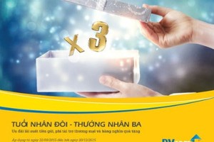 PVcomBank khuyến mại nhân ngày sinh nhật