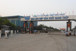 HPG chạy thử lò thổi giai đoạn 3 KLH gang thép 