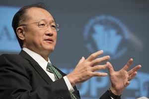 Chủ tịch WB Jim Yong Kim. Ảnh Internet