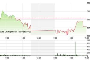 Phiên giao dịch chiều 23/12: Gãy nhịp hồi