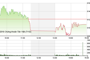 Phiên giao dịch chiều 13/5: Chia nửa buồn vui 