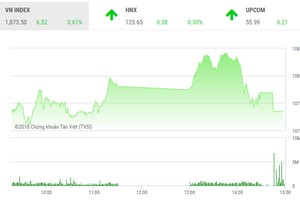 Phiên chiều 15/5: Hạ nhiệt cuối phiên