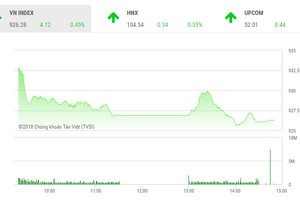 Phiên chiều 8/11: VN-Index giữ nhịp tăng, dòng tiền vẫn thận trọng