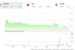 Phiên chiều 27/11: Giật mình