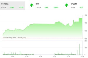 Phiên chiều 4/7: Bay cao