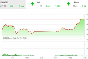 Giao dịch chứng khoán chiều 4/8: Nhà đầu tư tự tin giải ngân, VN-Index vượt mốc 825 điểm