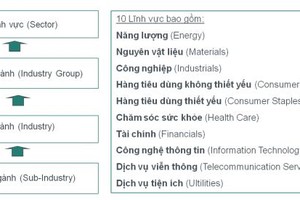 HOSE chính thức triển khai 10 chỉ số ngành theo chuẩn GICS từ 25/1/2016