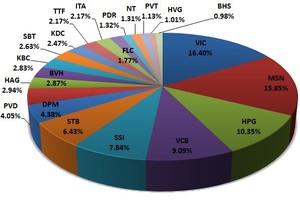 HNG, ASM, HHS, PGD và HQC được thêm mới vào rổ FTSE Vietnam Index
