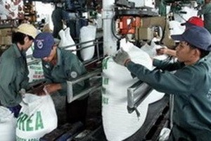 Sản xuất phân đạm. Ảnh minh họa. (Nguồn: Internet)