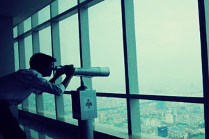 Đài quan sát được đặt tại tầng thứ 72 của Tòa tháp. Ảnh: An ninh Thủ đô