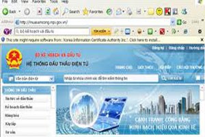 Tăng hàng hóa cho “chợ” đấu thầu qua mạng