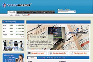 Chứng khoán Đại Dương ra mắt phần mềm giao dịch trực tuyến 