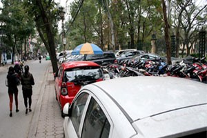 Sẽ xây dựng 2 bãi đỗ xe cao tầng trong khuôn viên công viên Thống Nhất. Ảnh minh họa