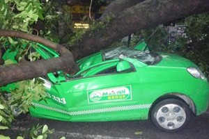 Hiện trường vụ tai nạn chiều ngày 17/8 - Ảnh: Tổ Quốc