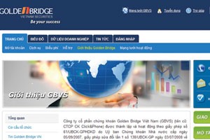 Thêm góc nhìn về vụ xử lý CTCK Golden Bridge