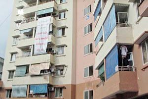 Khu nhà ở NO1 (Mỹ Đình, Hà Nội) vừa được dùng nước sạch do Nhà máy Nước Sông Đà cung cấp