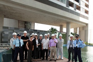 Đoàn doanh nghiệp Malaysia tại Công trình Dolphin Plaza