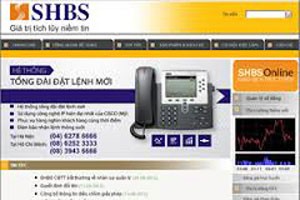 SHBS báo lãi gần 31 tỷ đồng quý IV/2012