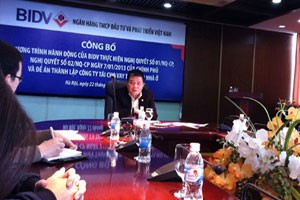 Chủ tịch BIDV tin rằng có thể cho vay mua nhà lãi suất 6% một năm