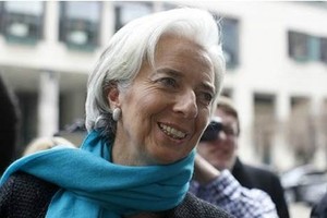 Tổng giám đốc Quỹ Tiền tệ Quốc tế, bà Christine Lagarde - Ảnh: Reuters.