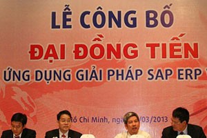 Đại Đồng Tiến đưa giải pháp SAP ERP vào hoạt động