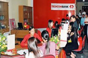 Techcombank: dự kiến lãi 1.543 tỷ đồng năm 2013