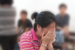 Bị cáo Đào Thị Hồng tại Tòa