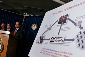 Các công tố viên cáo buộc Liberty Reserve hỗ trợ các hoạt động phi pháp. Ảnh: The Atlantic.