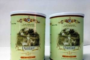 Sản phẩm sữa dê Danlait do Công ty TNHH Mạnh Cầm nhập khẩu, phân phối
