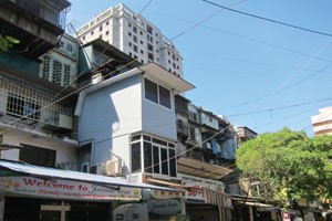 Nhiều khu tập thể Giảng Võ là một trong những khu nhà có nguy cơ cao của Hà Nội