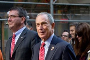 Thị trưởng New York Michael Bloomberg.