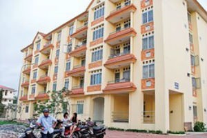 Một chung cư dành cho người thu nhập thấp