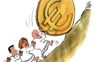 Eurozone gượng dậy từ đáy suy thoái