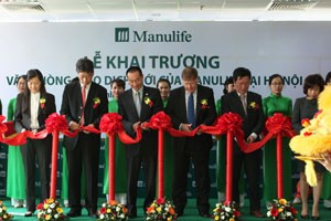 Manulife Việt Nam mở văn phòng thứ 3 tại Hà Nội 