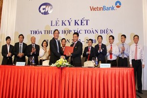 CII ký kết hợp tác toàn diện với Vietinbank ngày 26/10/2013