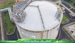 Kho LNG Thị Vải vận hành an toàn, ổn định ở mức công suất tái hóa 288 tấn/giờ, tương đương khoảng 9,5 triệu Sm³/ngày