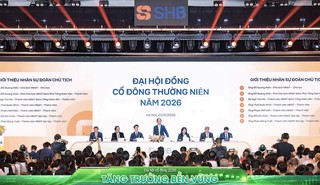 Đại hội cổ đông của SHB thu hút sự tham gia của hàng nghìn cổ đông