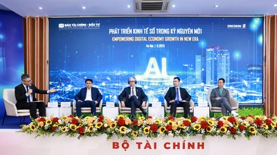 Hội thảo "Phát triển kinh tế số trong kỷ nguyên mới" do Báo Tài chính - Đầu tư tổ chức. Ảnh: Chí Cường