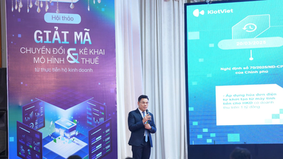 Giải mã chuyển đổi mô hình và kê khai thuế của gần 5 triệu hộ kinh doanh