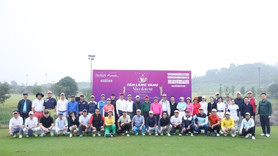 140 golfer tham dự Giải golf “Tấm lòng vàng Nhà đầu tư” 2025 